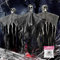 Halloween Deko Outdoor,3 Stück Hängenden Skelett Gespenst Halloween Dekorationen, 90CM Hängender Sensenman Mit Halloween Spinnennetz, Horror Halloween Deko Gruselig für Halloween Party (3PCS)