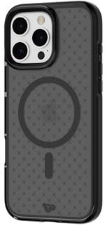 Tech21 EvoCheck for iPhone 16 Pro Max Compatible with MagSafe - Impact Protection Case - in Smokey Charcoal