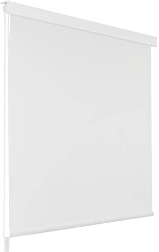 Xichuzi Duschrollo, Spritzschutz Für Badewanne, Duschvorhang Badewanne, Badewanne Vorhang, Duschvorhang Rollo, 120 x 240 cm Weiß