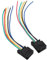 Rücklicht Kabelbaum Rückleuchte Kabel Anschluss Stecker Heckleuchte Kabelsatz Kabelbuchse Steckverbinder für Transporter T6 T5 Polo 9N Phaeton A1 8X Q3 8U Q3 F3 Cordoba 6L Ibiza 6L Fabia 6Y Roomster