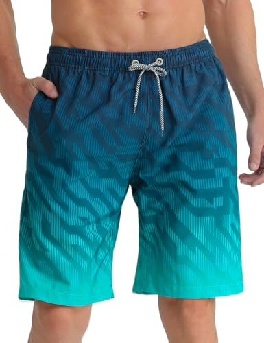 APTRO Maillot Short de Bain Homme Piscine Séchage Rapide Surf l'été Hawaïen Short de Plage Imprimé