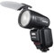 GODOX V100 N TTL-Rundkopfblitz,100Ws 2.4G HSS 1/8000 Speedlite,70 Aufeinanderfolgende Blitze mit Voller Leistung,1.7s Recycling,Unterstütztes Aufladen über Typ C mit LED-Einstelllampe