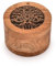 Indus Lifespace Salt & Pepper Shaker Acacia Wood Salt Cellar Bowl Box with Swivel Cover, for Kitchen, Perfect for Keeping Table Salt, Gourmet Salts (3.5 X 3.5 X 2.5)