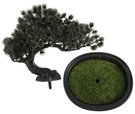 UPKOCH Künstliche Topfpflanzen Lebensechte Blumen Kunstpflanze Im Topf Künstlicher Topfbonsai Simulation Von Topfpflanzen Bonsaibaum Für Schreibtisch Декоrative Pflanzen Anhänger