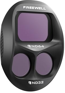Freewell Split ND64/ND32 Filter for DJI Mavic 4 Pro | Extreme Light Reduction for Cinematic Shots