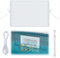 Protection pour skimmer de piscine, bloqueur de skimmer de piscine, filet de barrière, bâche pour drains extérieurs, piscine