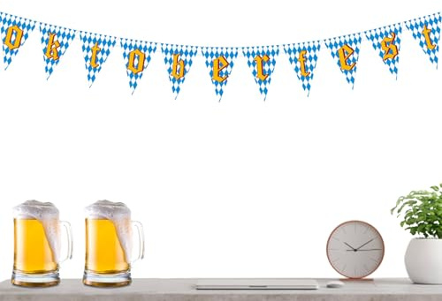 Oktoberfest Wimpel Partyschmuck Wimpelbanner Fotorequisite