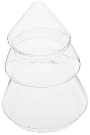 Gatuida Weihnachtsbaum Candy Jar Glas Süßigkeitenglas Mit Deckel Transparente Keksdose Für Xmas Party Dekoration Und Aufbewahrung Von Snacks Und Leckereien