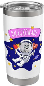 Friends. Snackonaut Vaso térmico de acero inoxidable de doble pared