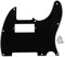 FLEOR 3-lagige 8-Loch-Scratch-Frontplatte TL MINI Humbucker-Schlagbrett für den Ersatz von Gitarren im TL TEcaster-Stil, schwarz/weiß/schwarz, montierte Schraube
