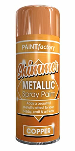 200ml Metallic Copper Spray Paint Interior & Exterior Spray Aerosol Ca