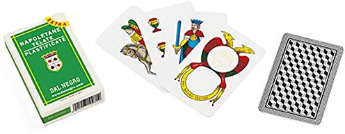 DAL NEGRO Carte da gioco napoletane telate plastificate 81 EXTRA 014004 VC8