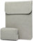 HYZUO 13,3-14 Zoll Laptop Hülle Tasche Laptophülle für MacBook Pro 14 M4/M3/M2/M1 A3401 A3185 A3112 2025-2021, 13,5-13,8 Surface Laptop 7-1, MacBook Air 13 2017-2012, HP Spectre x360 13, Hellgrau