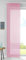 1er Set Schiebegardine Flächenvorhang Vorhang Gardine Voile HxB 245x60 cm Rosa Komplett mit Paneelwagen Beschwerungsstange, 85589N