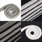 Schlauchland Ofendichtschnur Ø 14mm grau *** Ofendichtung Fiberglas Seil Kamin Keramik *** weitere Größen und Farben zur Auswahl