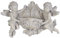 Wandfigur Pflanzentopf Gartenskulptur Engel Wandskulptur Aussenbereich Gartendekoration Outdoor Engel Barock Beige 35x56 cm lup042 Palazzo Exklusiv