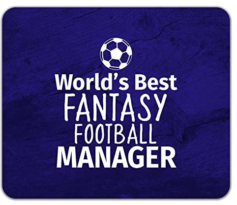 Shopagift World's Best Fantasy Football Manager Mouse Mat Pad 24cm x 19cm