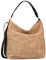 Gabor, Gwen, Damen, Schultertasche, one size, Beige, 39,5x15x35 cm