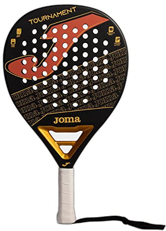 Joma Pala de pádel Tournament, Negro Oro Rojo, Talla única