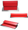 Milageto 3X 25/40/60cm Herramienta para Paneles de Yeso Hoja Desnatadora de Material Acero Inoxidable para Masilla