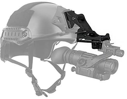 WLXW Nacht Sicht PVS Halterung+Nacht Sicht J-Arm Adapter, Outdoor Fast Helm Halterung Sset,A