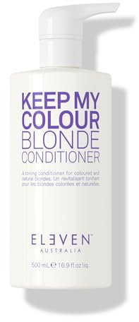 ELEVEN AUSTRALIA Keep My Colour Blonde Conditioner | Speziell für blondes Haar entwickelt - egal ob natürlich oder blondiert! - 500 ml