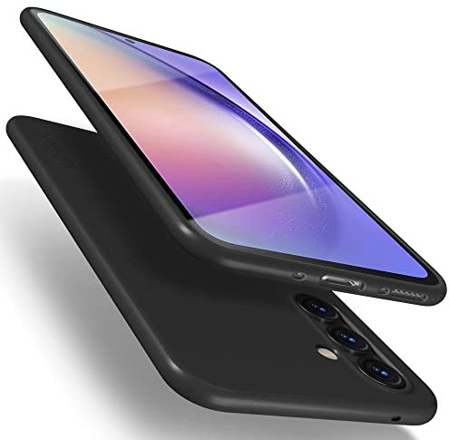 X-level für Samsung Galaxy A54 5G Hülle, [Guardian Serie] Soft Flex TPU Case Ultradünn Handyhülle Silikon Bumper Cover Tasche Schutzhülle für Samsung A54 5G - Schwarz