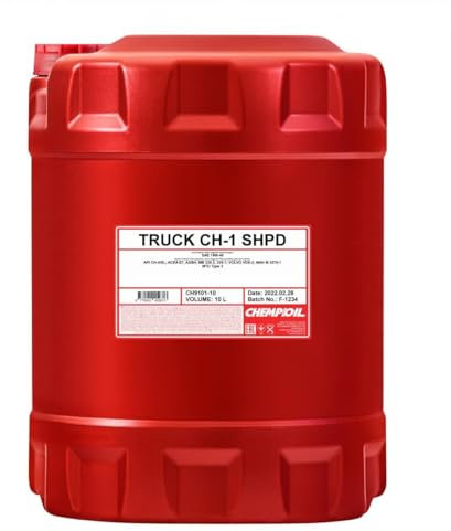 CHEMPIOIL Motoröl 15W-40 Truck Motor Öl ACEA E7 ACEA A3/B4 API SL API CH-4 SHPD CH-1 10L