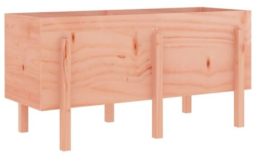 vidaXL Hochbeet 121x50x57 cm Massivholz Douglasie