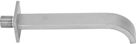 Moderner, an Der Wand Montierter Wasserhahn Mit Außengewinde DN15, Gebürstet, Für Waschbecken, Berührungsloser Badarmatur aus Edelstahl Für Badezimmer