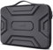 DOMISO 17 inch Laptop Sleeve with Handle Shockproof Waterproof EVA Protective Case for 17.3 HP Dell Asus Lenovo Laptop, Black