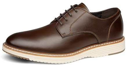 Bruno Marc Men's Lace Up Shoes,Size 10,Dark Brown,SBOX2417M
