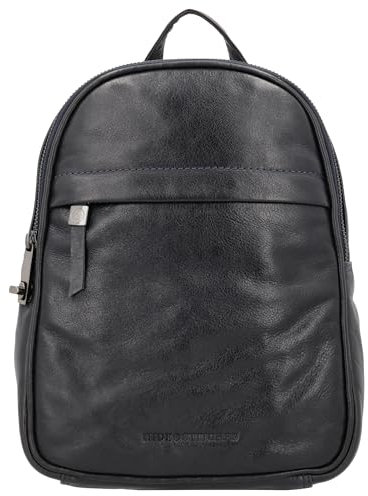 Hide & Stitches Rucksack Porto-Kollektion, Diebstahlsicherung, Rindsleder, vielseitig, Verstellbare Schultergurte, Mehrere Fächer, Stilvoll und Praktisch