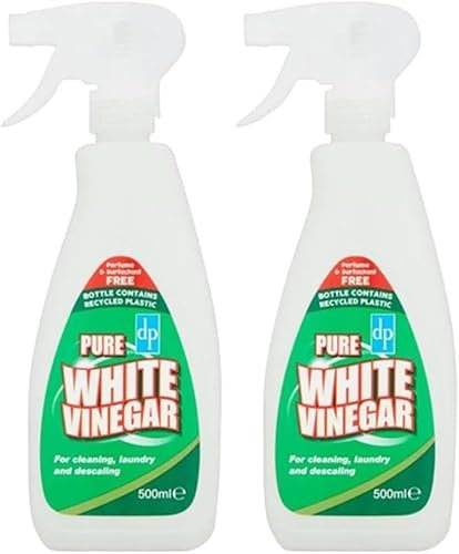 Dri Pakk White Vinegar Cleaner 500ml (Pack of 2) | Multi-Purpose Cleaning Solution | Eliminates Odors | Simple and Safe Cleaning Power