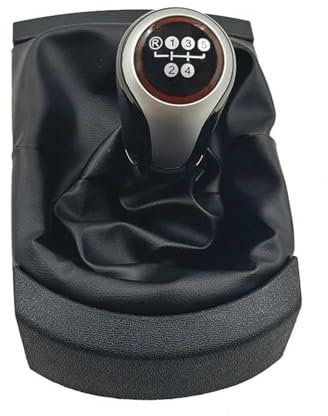 WEHOMY Auto MT Schalthebelknopf Schalthebelmanschette Für Seat Für Ibiza 3 III MK3 6L 2002 2003 2004 2005 2006 2007