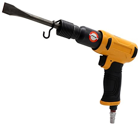YQVEOT Martello Pneumatico, Potenti Pala da Gas for Pistola a Pistola Professionale a Martello Potente 190W Strumenti Pneumatici di rimozione di 100W con 4 scalpelli impostati