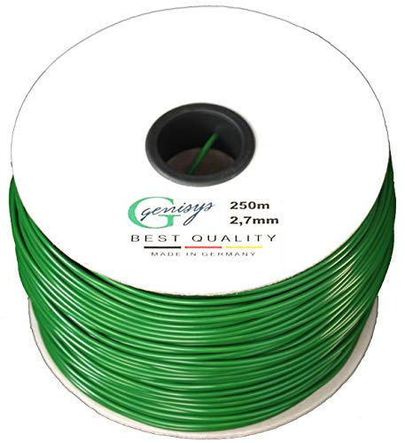 Genisys Begrenzungskabel Kabel 250m Begrenzungs Draht Ø2,7mm - HQ - auf der Kabelrolle - kompatibel mit Honda ® Miimo ® 310 520 3000