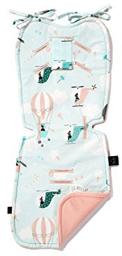 LA Millou Dicker Kinderwagen, Samt-Kollektion, Miss Cloudy Pink Powder