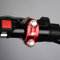 SCAR Demi cocotte Universel Compatible avec HUSQVARNA YAMAHA KAWASAKI KTM SUZUKI SX SXF EXC EXCF TC TE FE FC YZ YZF RMZ KX KXF CR CRF - Rouge
