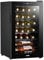 Dellonda Baridi 24 Bottle Wine Cooler Fridge with Digital Touch Screen Controls & LED Light, Black - DH9