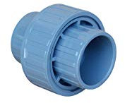 8-er Pack PVC Verschraubung Holländer 50mm Klebemuffe