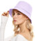 Durio Fischerhut Damen Sonnenhut Herren Unisex Sommerhut Bucket Hat Anglerhut Fishermütze Faltbarer Hut Lila Einheitsgröße