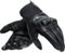 Dainese Mig 3 Unisex Leather Gloves, Motorradhandschuhe Leder mit Protektoren, für Damen und Herren, Schwarz/Schwarz, XXS
