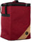 Ortega Guitars Premium Cajon Bag - Tasche für Cajon - 13,5 x 17,75 x 13,5 Zoll - Mit Tragegriff und Rucksackgurten - Leinen und Baumwolle, Bordeauxrot (OGBCJ-BX)