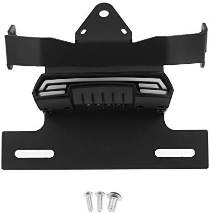 Motorcycle Fender Eliminator License Plate Bracket Holder LED Tail Light for Kawasaki Vulcan S 650 VN650 Vulcan Cafe Accessories
