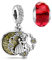 HappyStar charm argento 925,bead charm da donna,perline, si adatta fascino bracciali collana Gioielli europei,