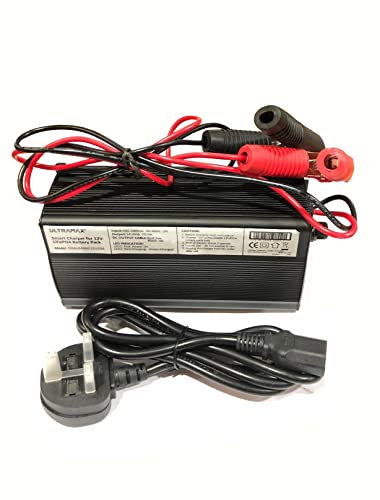 Ultramax 12v 20Ah Lithium Iron Phosphate (LiFePO4) Battery Charger