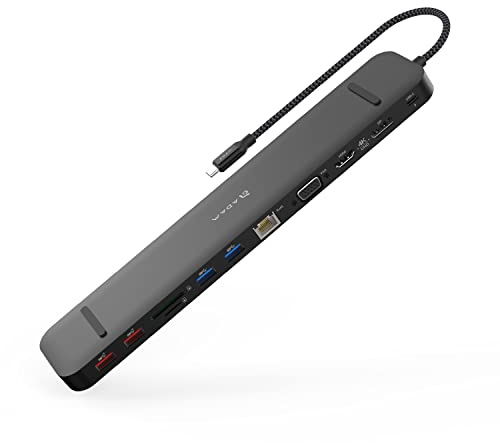 ADAM elements CASA Hub Pro Max 13-in-1 USB C Hub | schwarz | AAPADHUBPROMBK