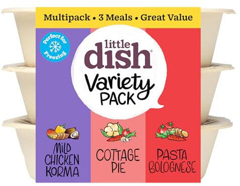 Little Dish Variety Pack Fresh, Healthy Kid’s Meals 1-5 Years 3x 200g