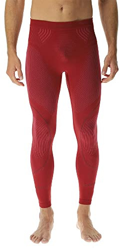 UYN U100005 EVOLUTYON UW Long Pants Men's Anspruchsvolles Rot/Bordeaux/Bordeaux M